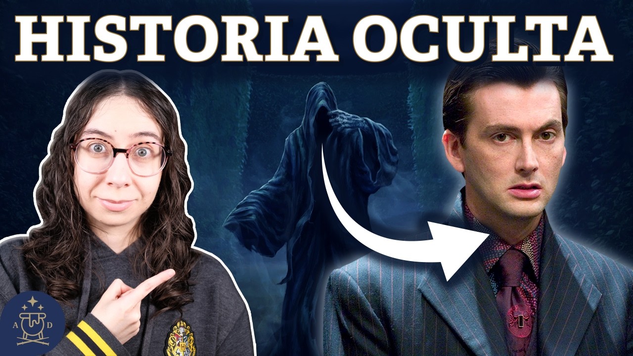 YouTube post by @ElAquelarreDeDany for Storytel. Caption reads: The COMPLETE STORY of Barty Crouch Jr that the....