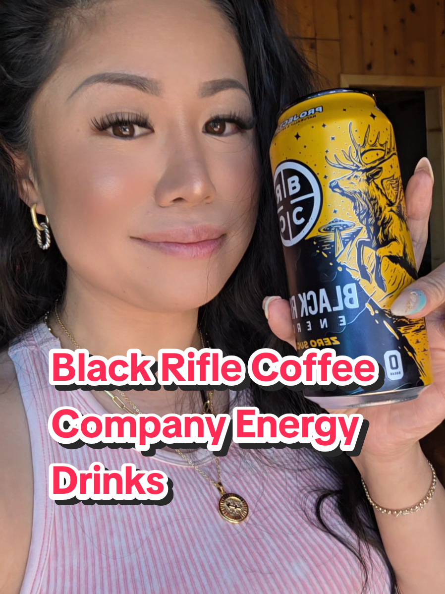 TikTok post by @evilhiccup for Black Rifle Coffee Company. Caption reads: [...] #tiktokshopsummerturnup @Black Rifle Coffee....