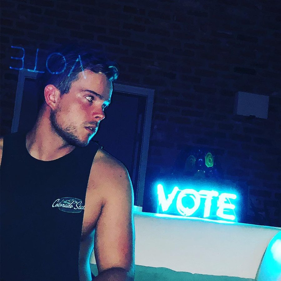 Instagram post by @thedapperzookeeper for Kickstarter. Caption reads: 725 days until Election Day 2020 and guess what?....