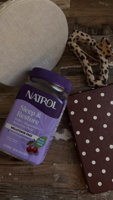 Instagram post by @laurenashby22 for Natrol. Caption reads: #ad Busy days, short nights, repeat.....