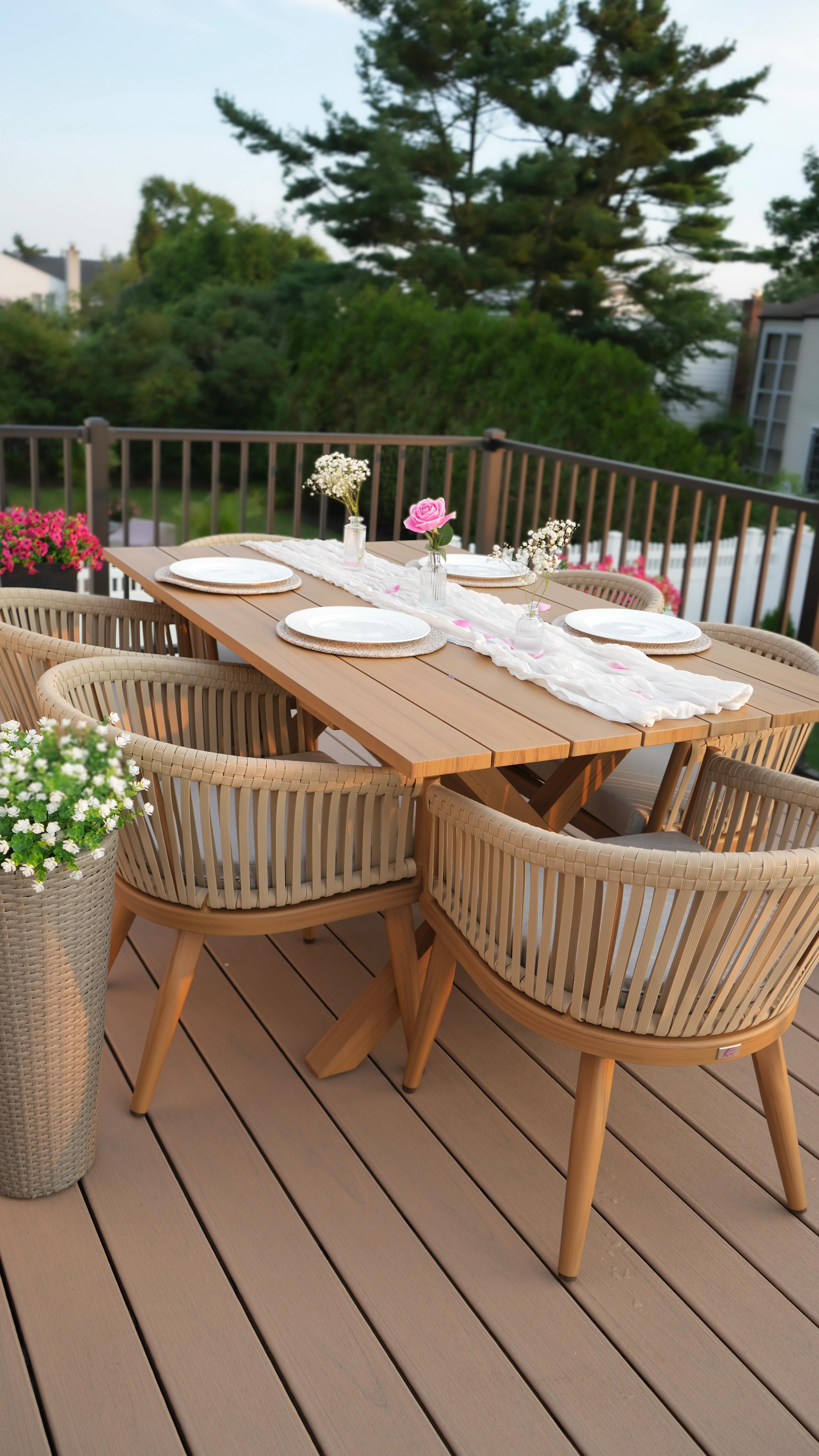 Instagram post by @my.bell.house for PURPLE LEAF. Caption reads: We recently finished our deck renovation project,....