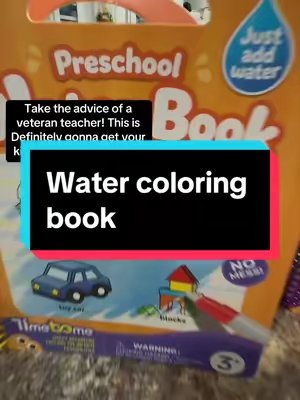 TikTok post by @smalltownteacherlife1 for TIMETOME. Caption reads: [...] #learningisfun #toddler #coloringbook....