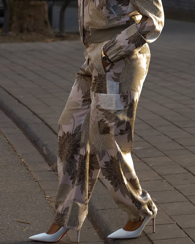 Instagram post by @dizeudaniele for Marc Cain. Caption reads: Anzeige // Perfect fit @marccain.