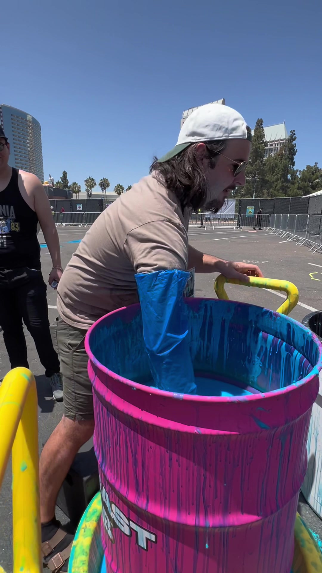 TikTok post by @brenttelevision for MrBeast Lab. Caption reads: [...] everywhere! Make sure to get your @MrBeast....
