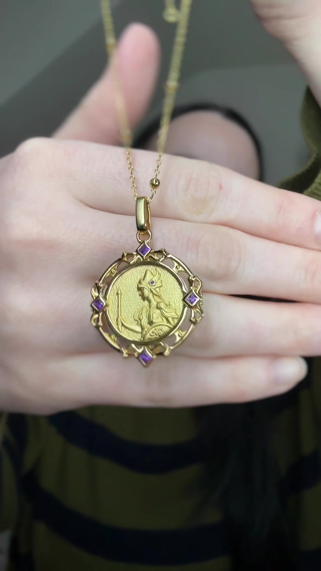 TikTok post by @ghostgirlcosplay2 for Vidawheel Jewelry. Caption reads: thank you, Athena ✨@VidaWheel Official #vidawheel....