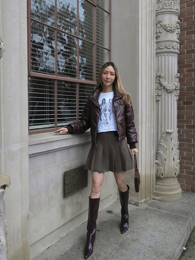 Instagram post by @mel.zzie for JustFab. Caption reads: [...] Also it’s my birthday week woohoo....