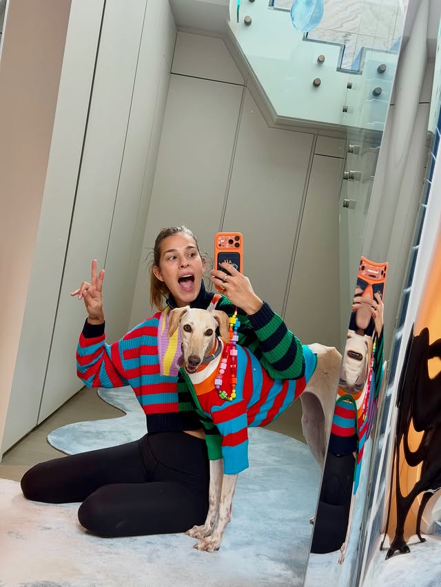 Instagram post by @dilatarkan for STAUD. Caption reads: Matchy Matchy with my Snoopy ♥️🫠

reklam.