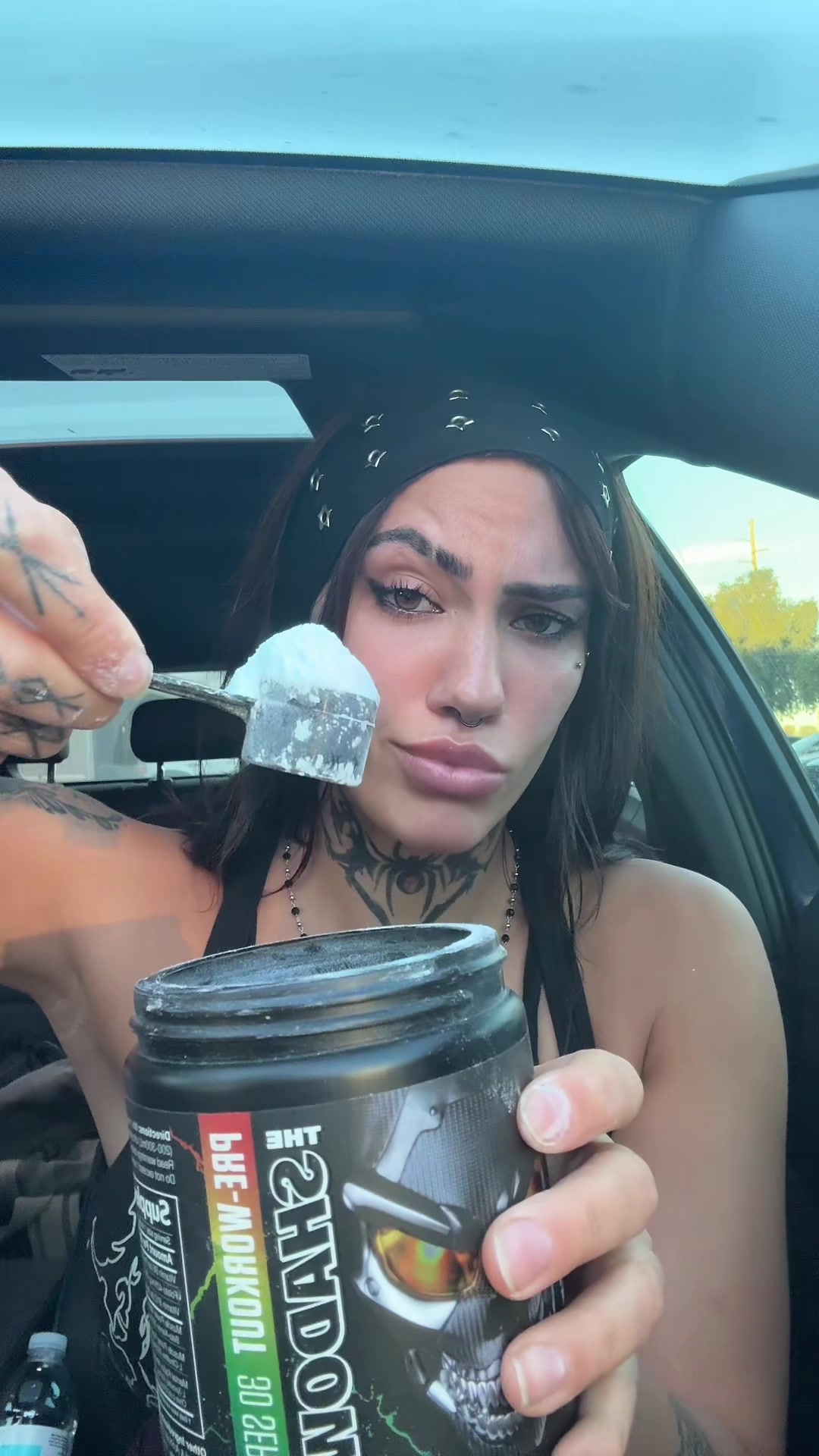 TikTok post by @recklesssriah for JNX Sports. Caption reads: @JNX Sports code: RIAH mfs🫶🫶.