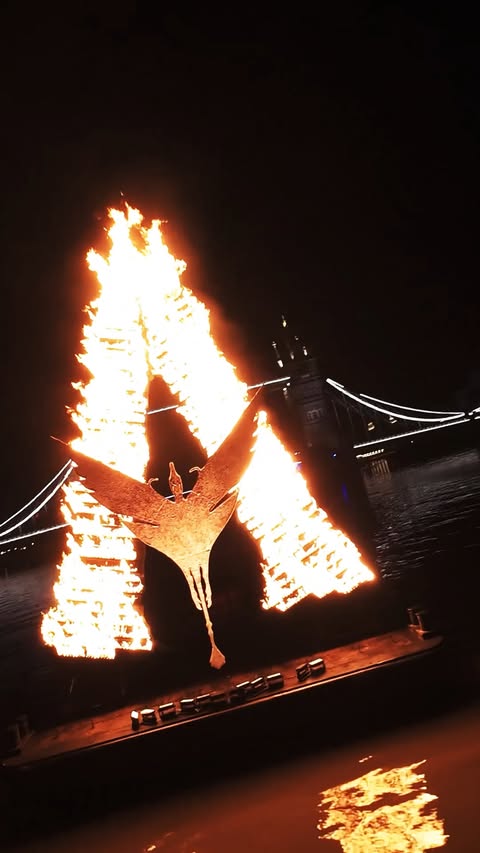 Instagram post by @20thcenturyuk for Walt Disney Studios. Caption reads: The cast and filmmakers of Avatar: Fire and Ash....