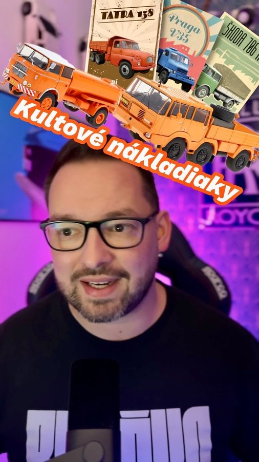 Instagram post by @daniel_hancik for DeAgostini. Caption reads: 👉🏻 https://tinyurl.com/danielhancik 
použi s....