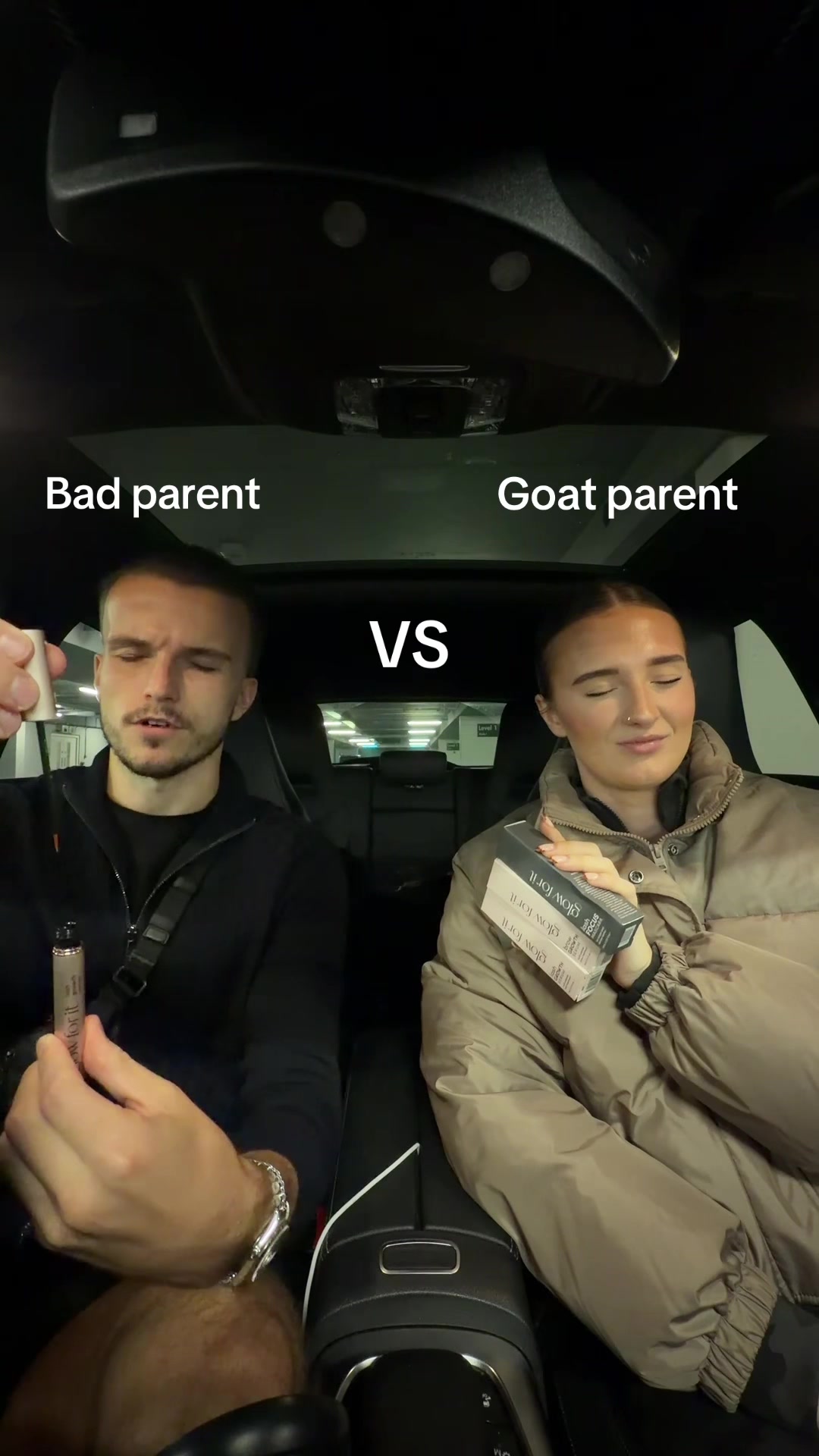 TikTok post by @roddersandnia for Glow For It. Caption reads: [...] always the favourite parent anyway @GLOW FOR....