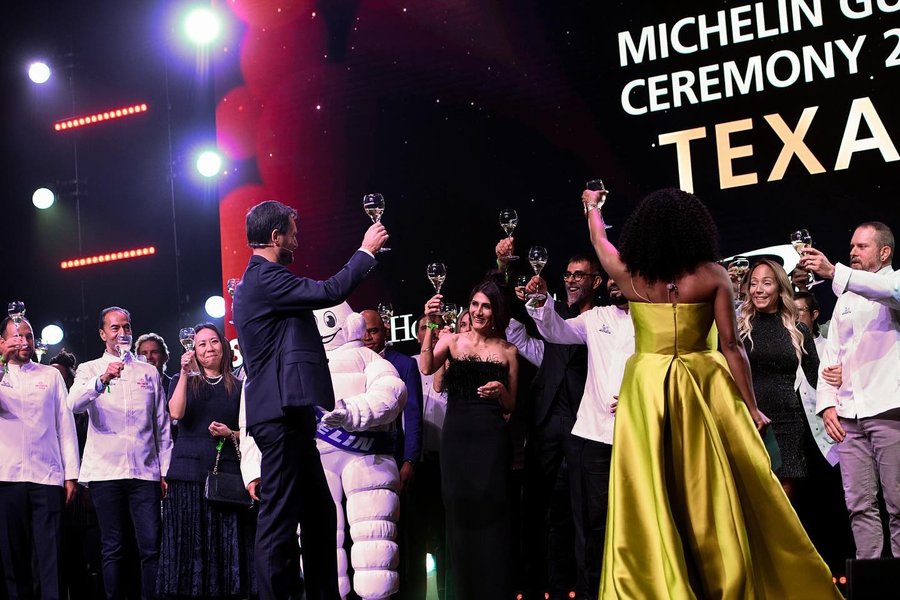 Instagram post by @gwendalpoullennec for NASA. Caption reads: Texas, you’ve officially made your mark! Last....