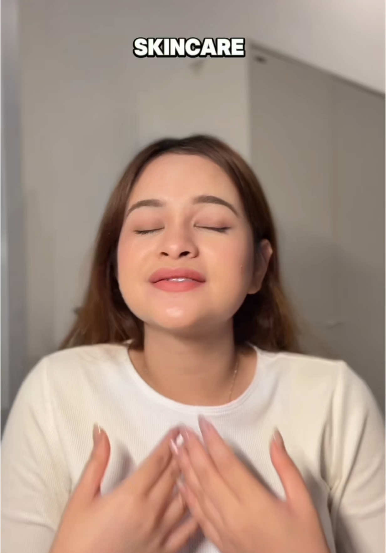 TikTok post by @zelynafah for Garnier Indonesia. Caption reads: it doesn't hurt at all! lets take care of your....