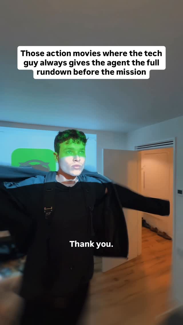 Instagram post by @theo_shakes for Tripadvisor. Caption reads: They talk so fast😂 but it pays to plan – download....