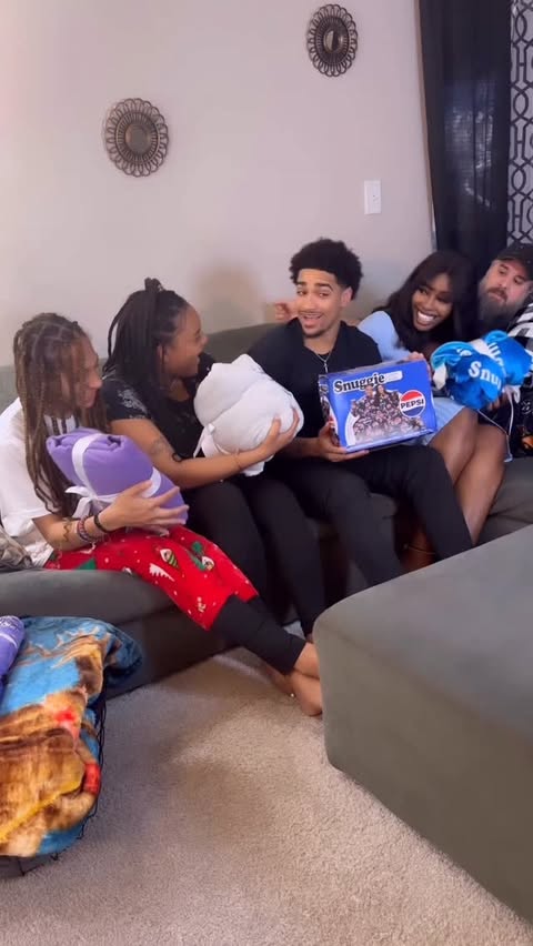 Instagram post by @princessfrenxhreviews for Snuggie. Caption reads: Do you remember @officialsnuggie commercials?!....