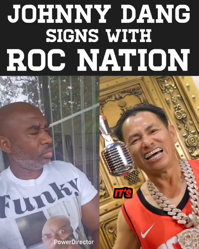Instagram post by @smackwater_790 for The Shade Room. Caption reads: JOHNNY DANG VS. MATTRESS MACK BEEF : WHO'S THE....