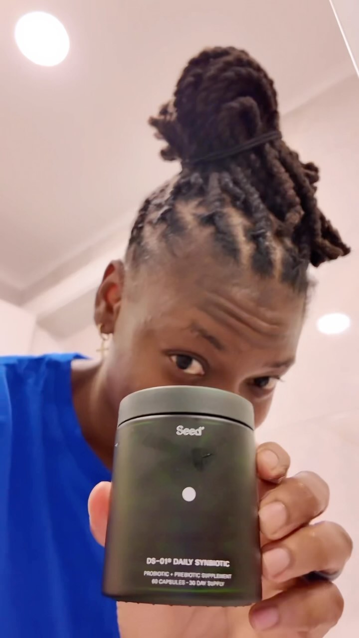 Instagram post by @eweezy_3 for Seed. Caption reads: Adding @Seed into my daily morning routine has....