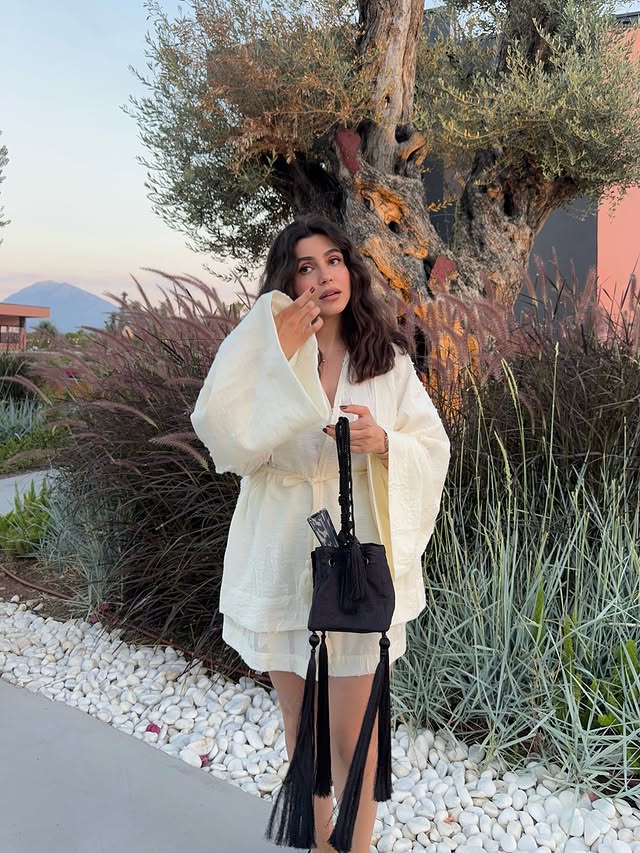 Instagram post by @aydahadi for Mango. Caption reads: Birthday recap post because I was busy celebrating....