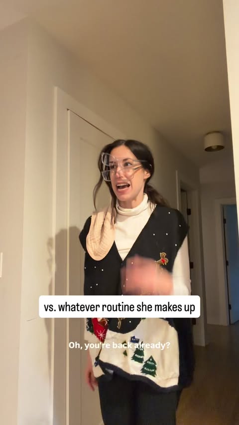 Instagram post by @callmekristenmarie for tonies. Caption reads: #ad When you hand your boomer mom bedtime....