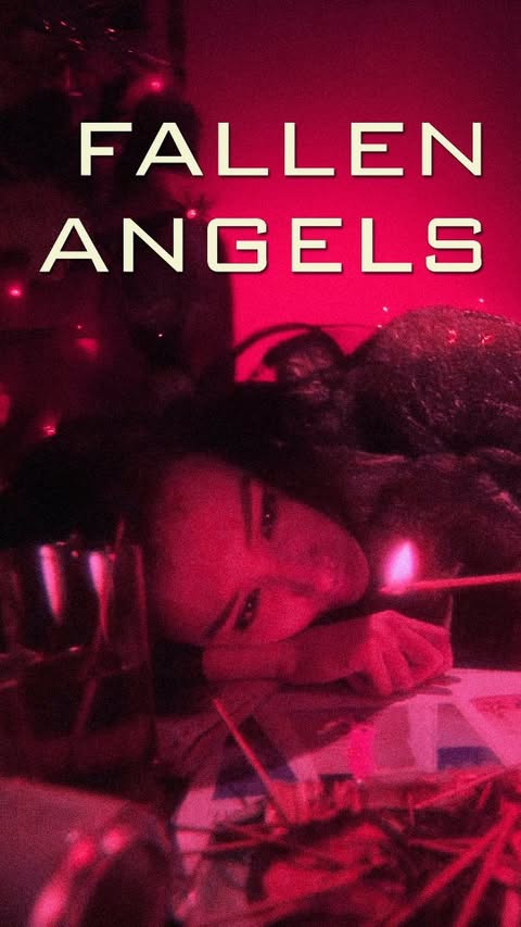 Instagram post by @cinematography.scene for MUBI. Caption reads: [...] restless night. Watch Fallen Angels on @mubi....