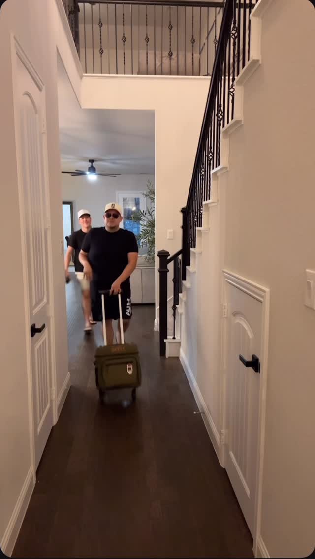 Instagram post by @daddyjai09 for RTIC Outdoors. Caption reads: Literally love this cooler and the trolly honestly....