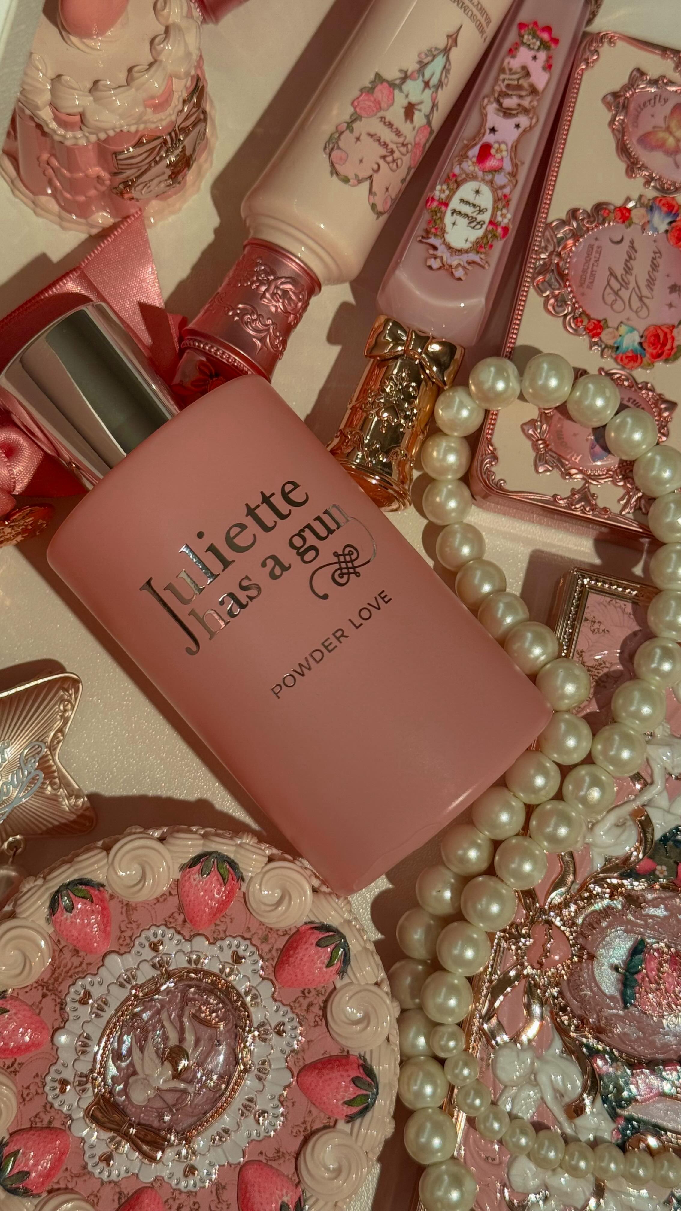 Instagram post by @thebeautyloverl for Twisted Lily. Caption reads: [...] it’s so feminine 🎀 🩰 Available at....