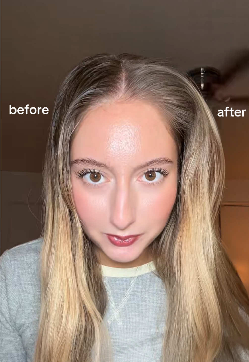 TikTok post by @liarecs for AMAXY Beauty. Caption reads: this is actually insanity 😩 @AMAXY Haircares....