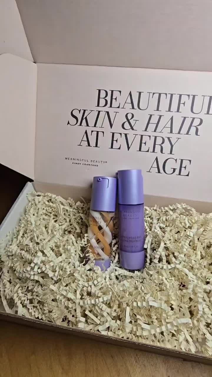 TikTok post by @julie.marie81 for Meaningful Beauty. Caption reads: ⏳️Limited-time TTS exclusive! The @Meaningful....