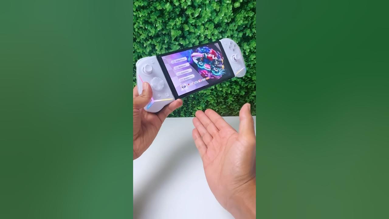 YouTube post by @RobinB360 for EasySMX. Caption reads: GIVING AWAY these Joy-Cons! 🎉.