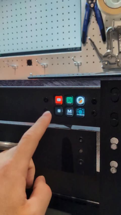 Instagram post by @camshand.jpg for Elgato. Caption reads: [...] this was its maiden voyage project. @elgato....