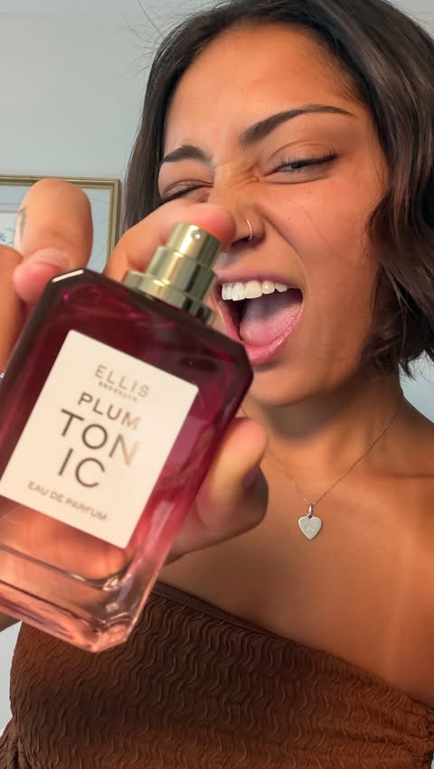 Instagram post by @avani for ELLIS BROOKLYN. Caption reads: Plum Tonic is THE ONE ✨😚 @ellisbrooklyn....