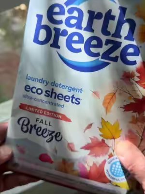 TikTok post by @tony.p238 for Earth Breeze. Caption reads: latest scent from Earthbreeze, Fall Breeze,....