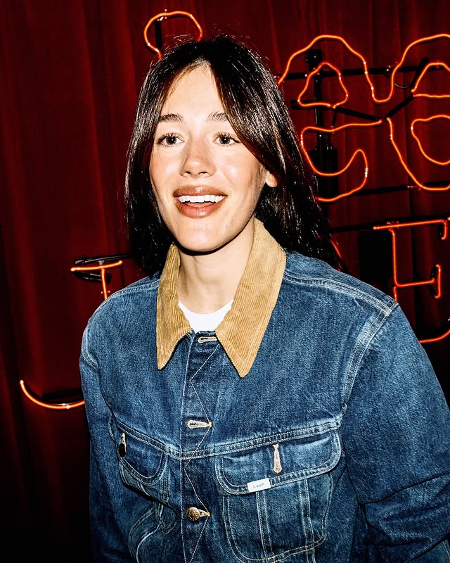 Instagram post by @ilanatorbiner for Lee Jeans. Caption reads: A night out with @jcrew x @leejeans.