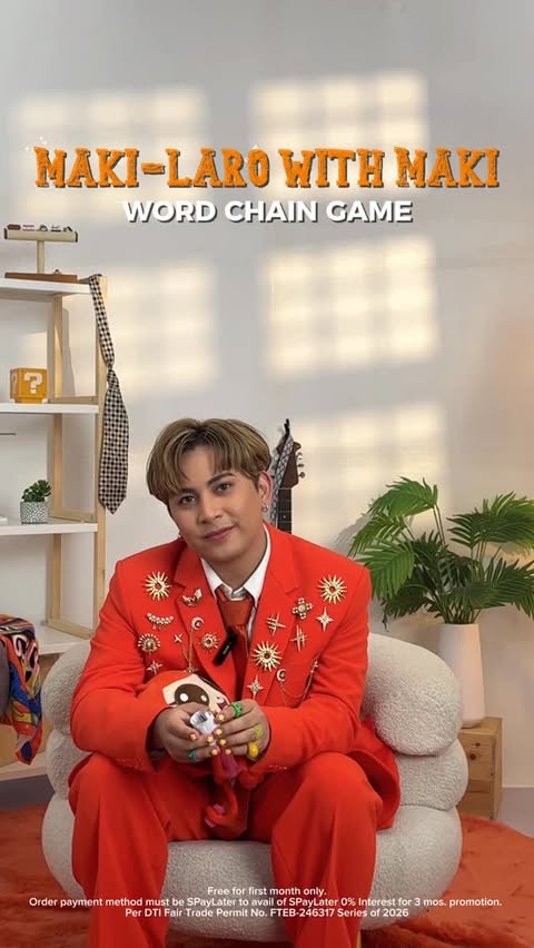 Instagram post by @clfrnia_maki for Shopee Philippines. Caption reads: POV: Your VIP experience includes playing a....
