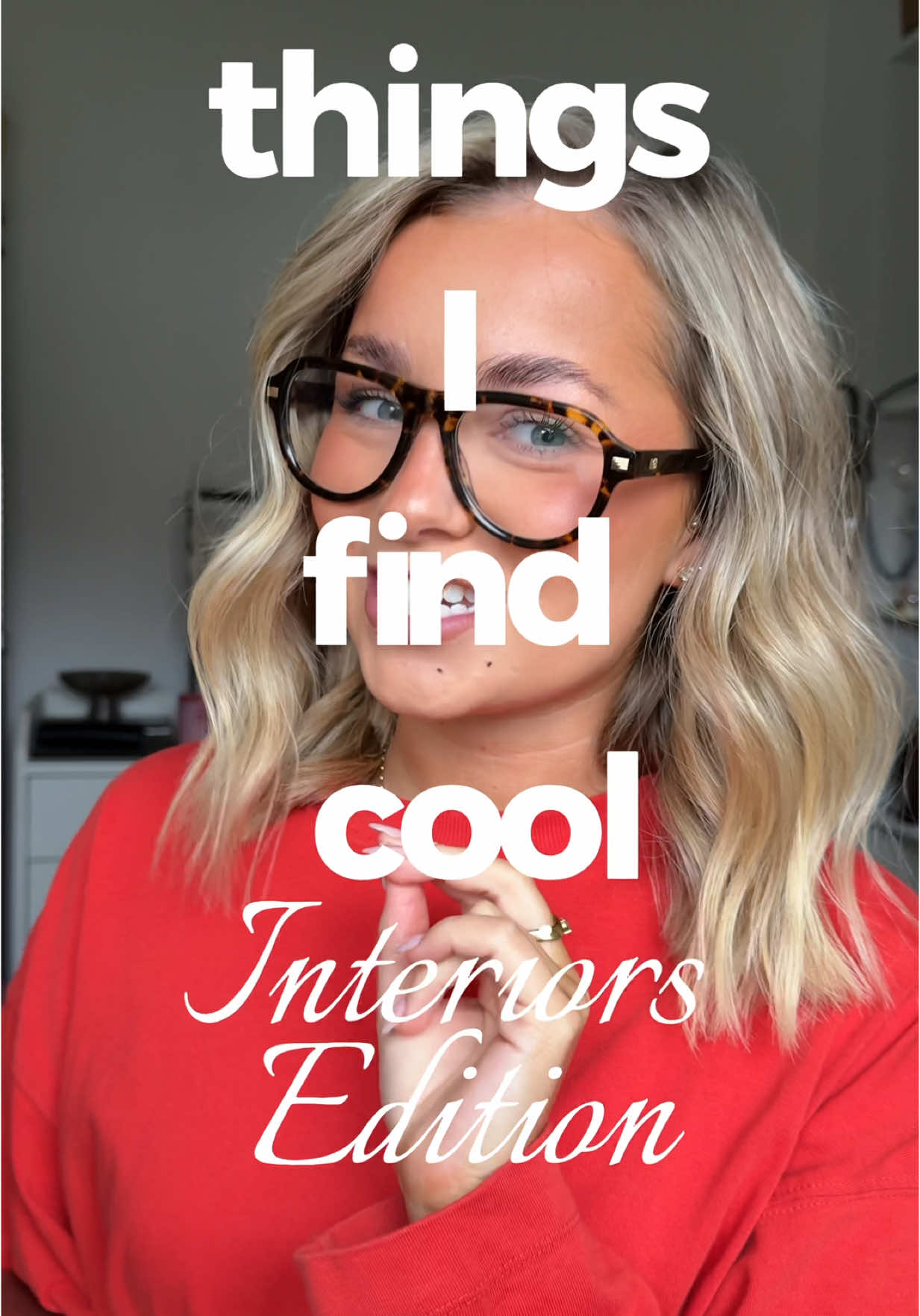 TikTok post by @lilyiwatson for Wayfair. Caption reads: [...] in that personality and colour ⭐️💘 @Wayfair....