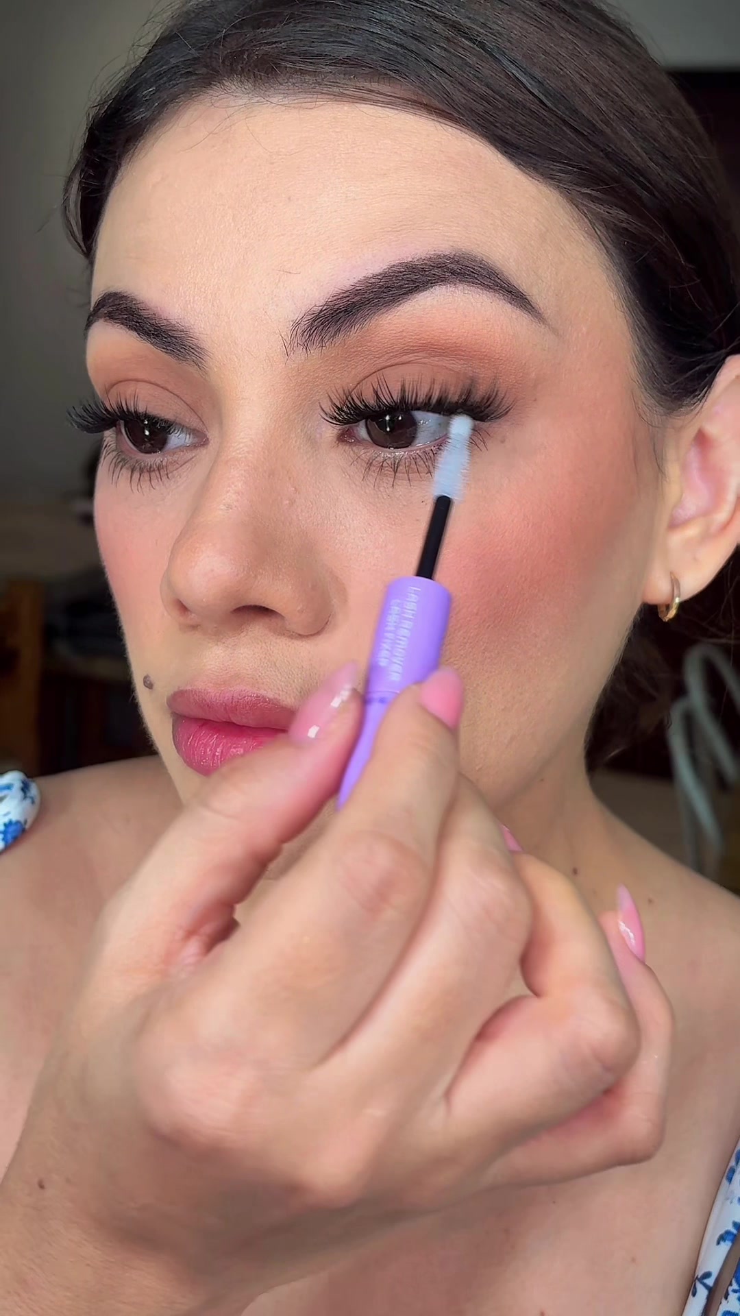 TikTok post by @yedidnafarrate for KEYYOU LASH. Caption reads: Amamos las pestañas de @KEYYOU LASH ✨....