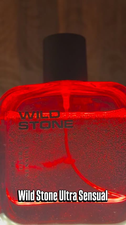 Instagram post by @harshitkumrah_ for WILD STONE. Caption reads: Men’s Fragrance Review: The New Bold Scent Every....