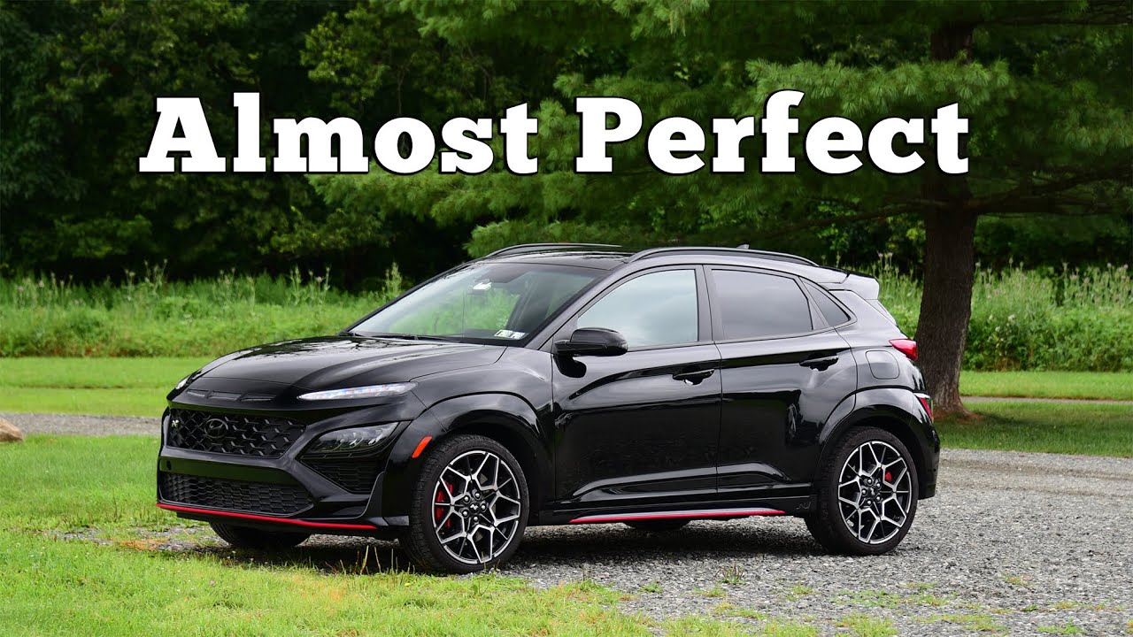 YouTube post by @RegularCars for Zazzle. Caption reads: 2022 Hyundai Kona N: Regular Car Reviews.