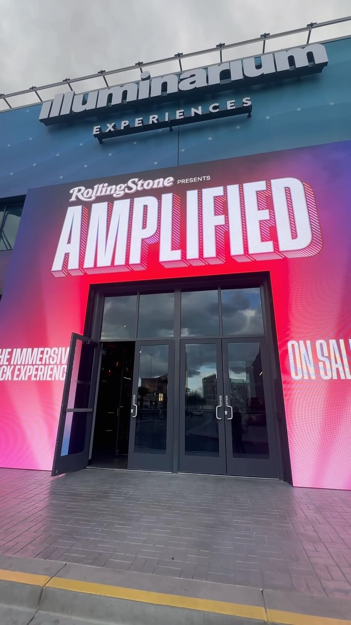 Instagram post by @nataliamalsenido for Rolling Stone. Caption reads: Rolling Stone presents: Amplified 🎞️ [...].