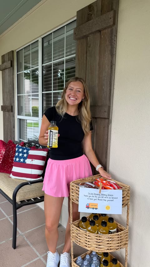 Instagram post by @katielynnteaches for BODYARMOR. Caption reads: @drinkbodyarmor FLASH I.V. fueling me and my....