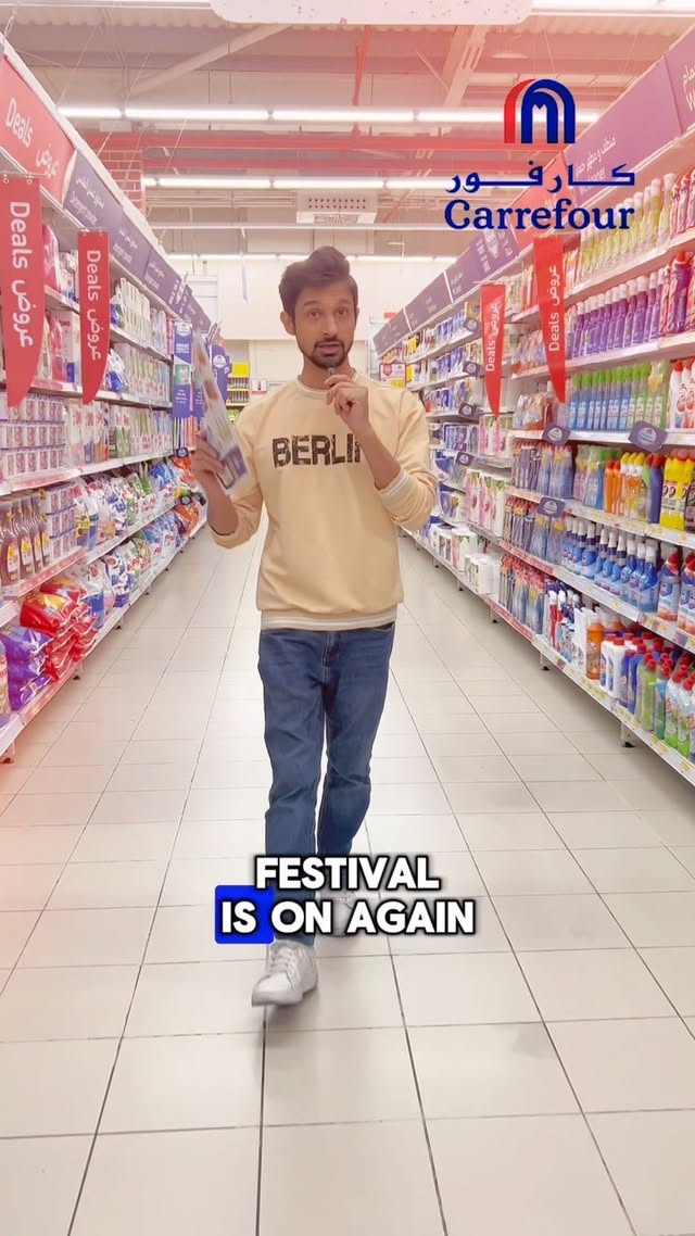 Instagram post by @wondersofblogging.dubaiblogger for Majid Al Futtaim. Caption reads: [...] both. Do it out. @carrefouruae....