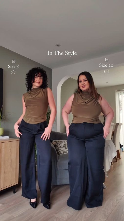 Instagram post by @izand.el for In The Style. Caption reads: A mini @inthestyle to kick off February fashion....