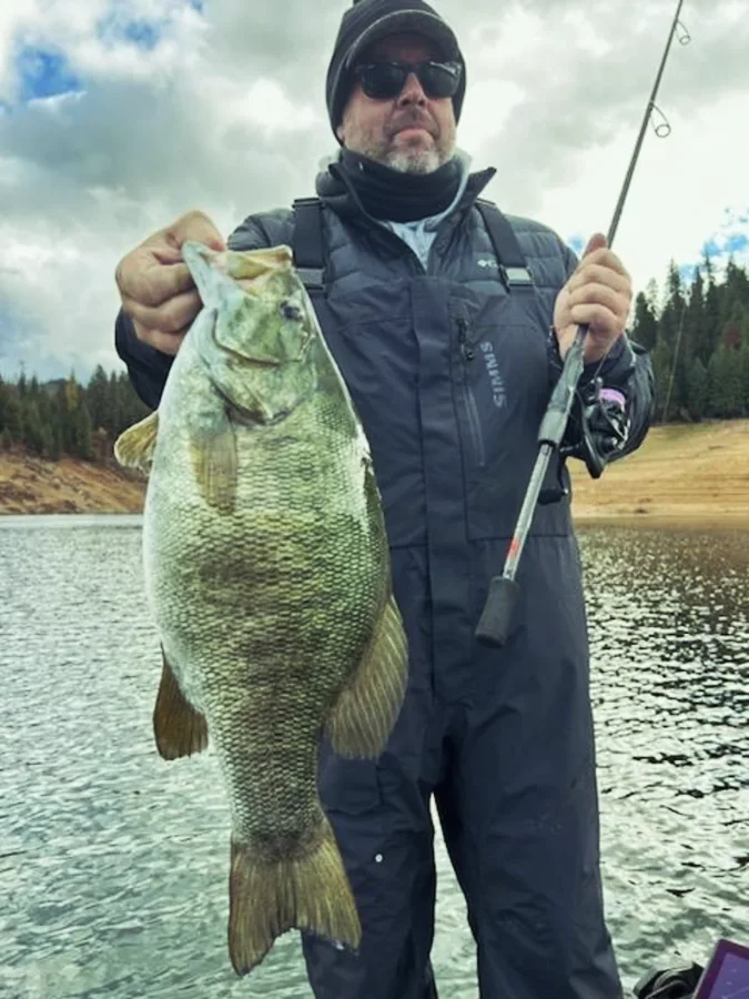 Instagram post by @joey.walton.fishing for 6th Sense Fishing. Caption reads: [...] on the JWF Signature rod from....