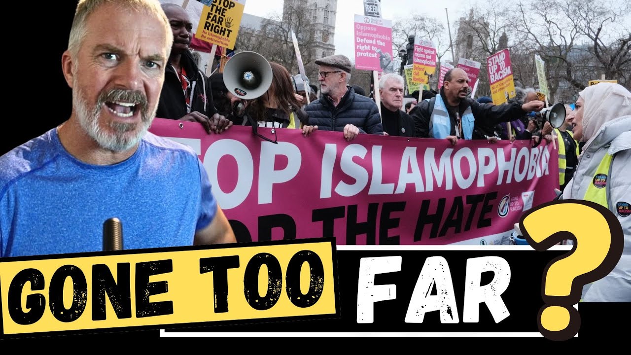 YouTube post by @FastJetPerformance for Acast. Caption reads: Has Islam FINALLY Gone Too Far in BRITAIN?.