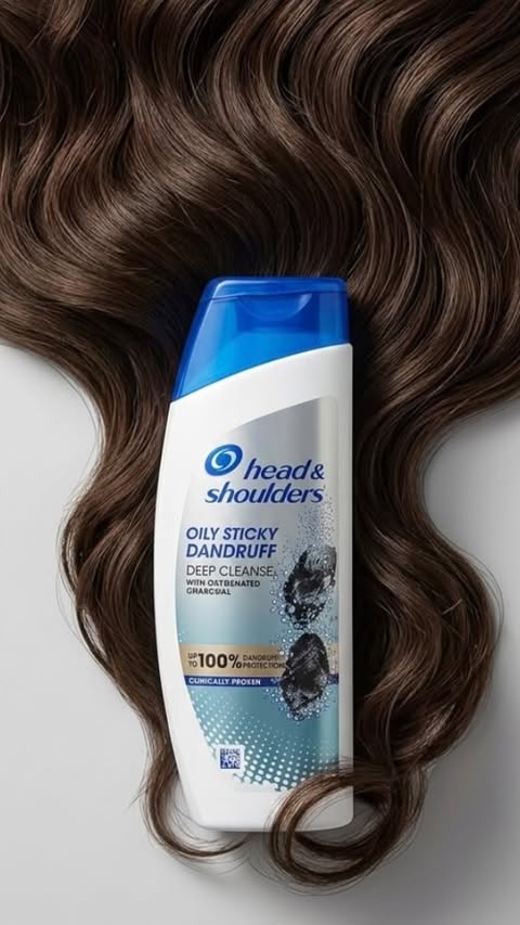 Instagram post by @heartqueen723 for P&G. Caption reads: I finally switched to Head & Shoulders to keep my....