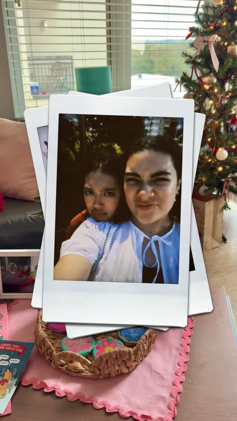 Instagram post by @cordially.kylie for Her Campus. Caption reads: #HallmarkPartner yes, me and my best friend are so....