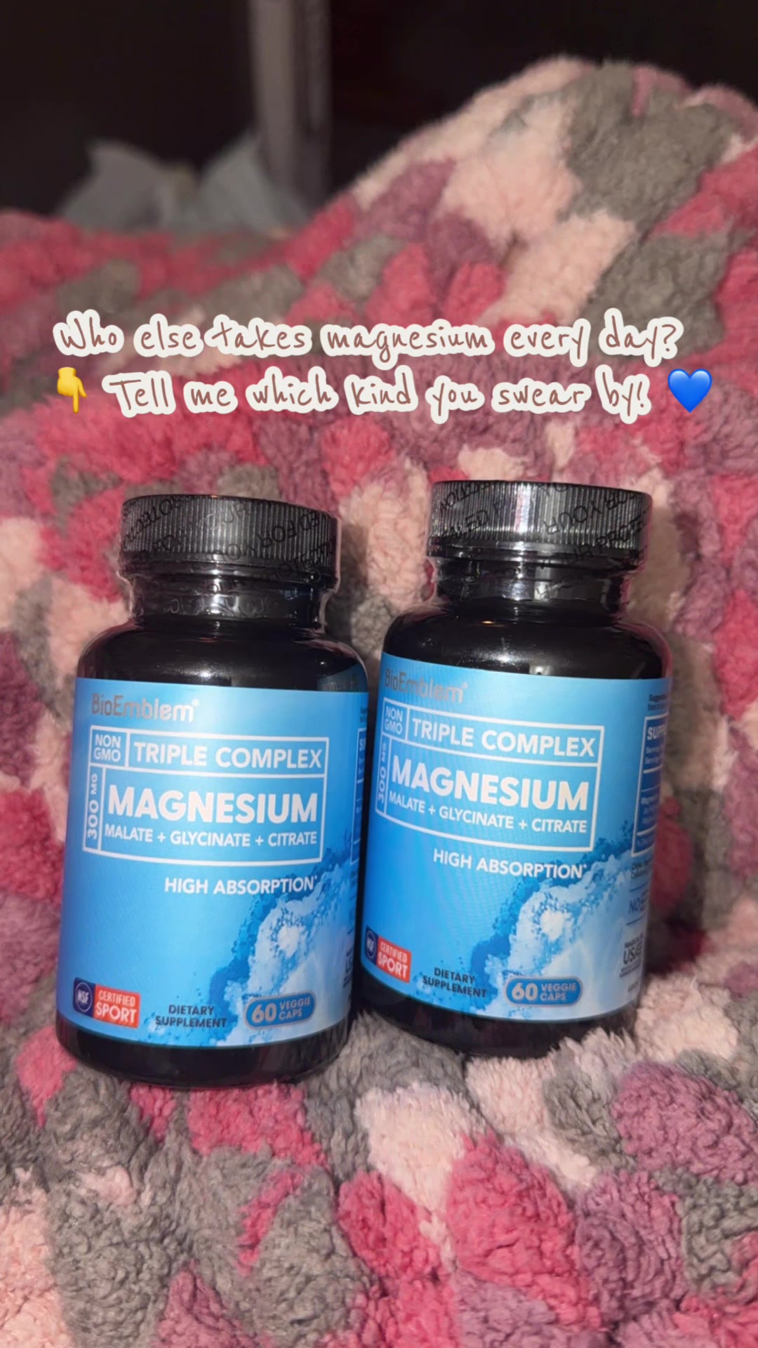 TikTok post by @tracijohnson89 for BioEmblem. Caption reads: [...] #health #fyp #weightloss @BioEmblem.
