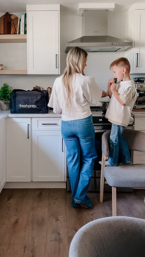 Instagram post by @todaysmodernbebe for Fresh Prep. Caption reads: [...] the routine work for us instead — and....