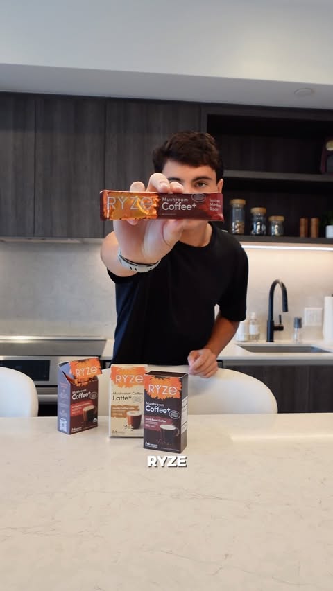 Instagram post by @m1guelsosa for Publix Super Markets. Caption reads: #ad Been adding RYZE into my morning routine....