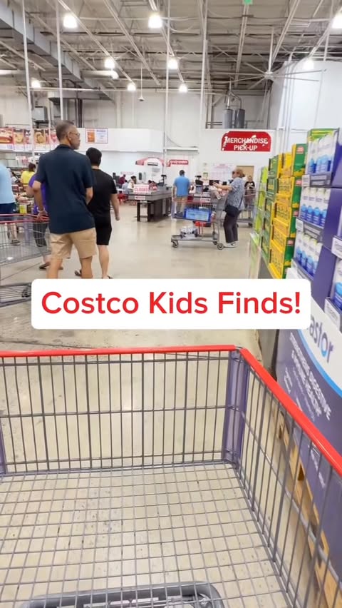 Instagram post by @costcofindsdaily for Grüns. Caption reads: 🌟 Costco warehouse find! Grüns Kids are now....